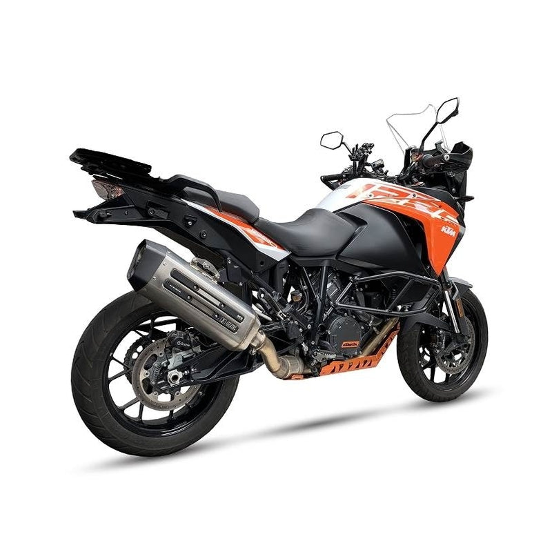 Ktm Adventure 1090 [IXIL] - MXT silencer stainless steel / end cap black - EM3089SS