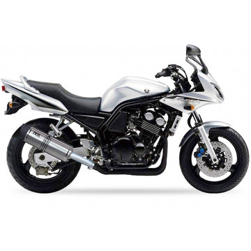 Yamaha 600 Fazer [IXIL] - Silenziatore esagonale in acciaio inox / fondello in acciaio inox nero - OY9063VSE