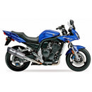 Yamaha Fzs 1000 Fazer [IXIL] - Silenziatore esagonale in acciaio inox / fondello in acciaio inox nero - OY9089VSE