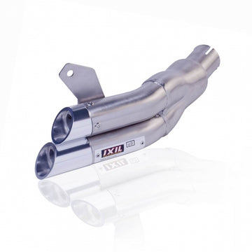 Suzuki Gladius 650 [IXIL] - Hyperlow Endtopf Edelstahl / Endkappe Aluminium - XS8358V