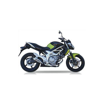 Suzuki Gladius 650 [IXIL] - Silenziatore Hyperlow acciaio inox / fondello alluminio - XS8358V