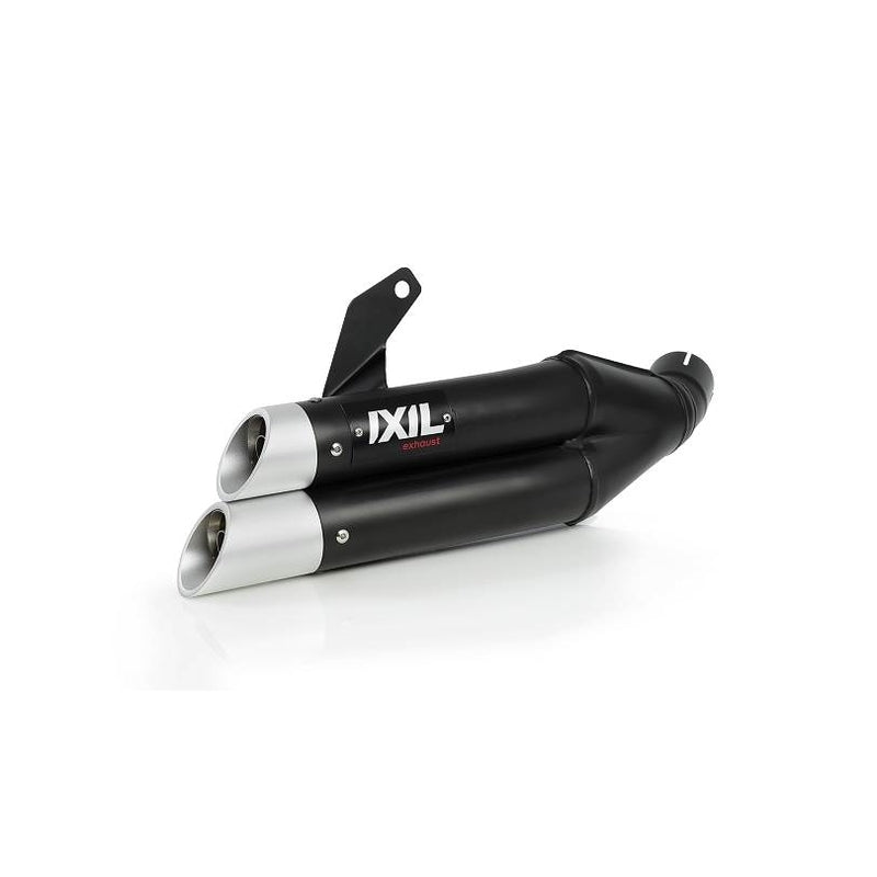 Honda Cb 650 R Neo Sports Cafe [IXIL] - Hyperlow Komplettanlage  Edelstahl schwarz / Aluminium poliert - XH6356XB