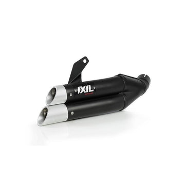 Honda Nc 750 X Dct [IXIL] - Silenziatore Hyperlow acciaio inox nero / fondello alluminio - XH6362XB