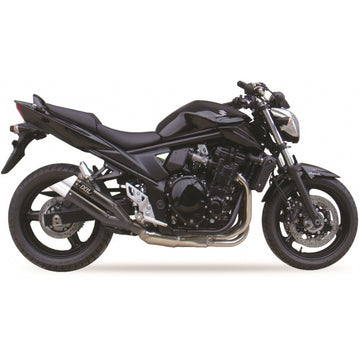 Suzuki Gsf 650 Bandit [IXIL] - Silenziatore Hyperlow acciaio inox nero / fondello alluminio - XS8357XB