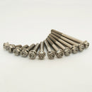 Kawasaki Kx 250 [SCAR] - Engine Screw Kit Titanium 47 Screws