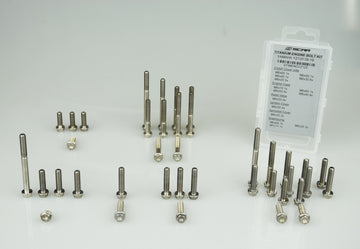 FANTIC XX 125 [2022-2026] - Engine Screw Kit Titanium 39 Screws