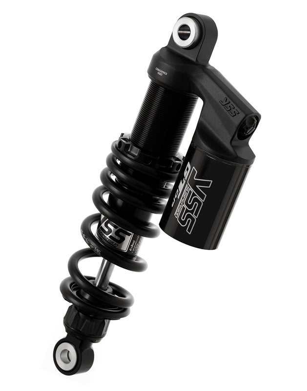 Harley Davidson Scout Bobber Note [YSS] - Double strut rear shock absorber with external reservoir gas