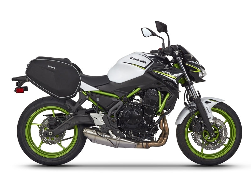 Cf Moto 700 Cl X Heritage [SHAD] - Borse laterali espandibili E48 Nero - 46/58L