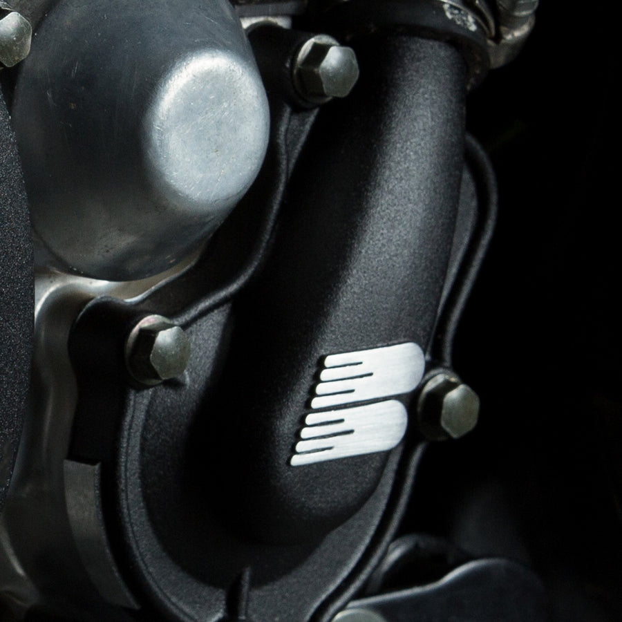 KAWASAKI KX 450 X [2024] - Kit Supercooler - Coperchio pompa acqua nero con girante