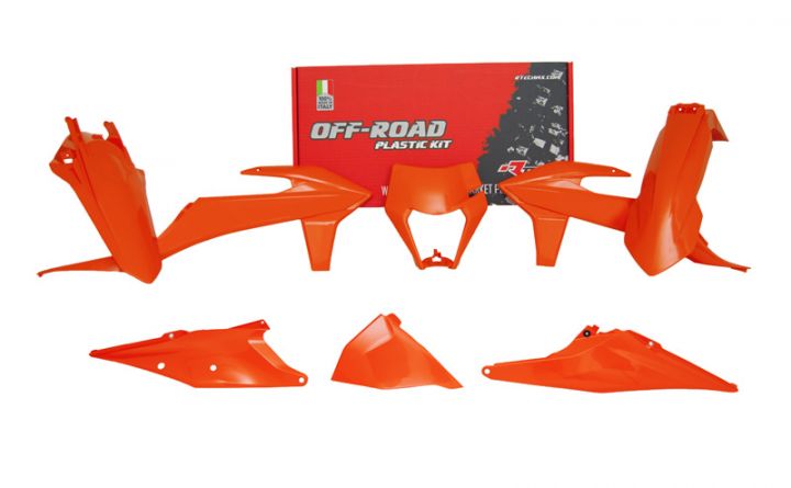KTM 125 XC W [2020-2023] - Plastic kit 6 pieces