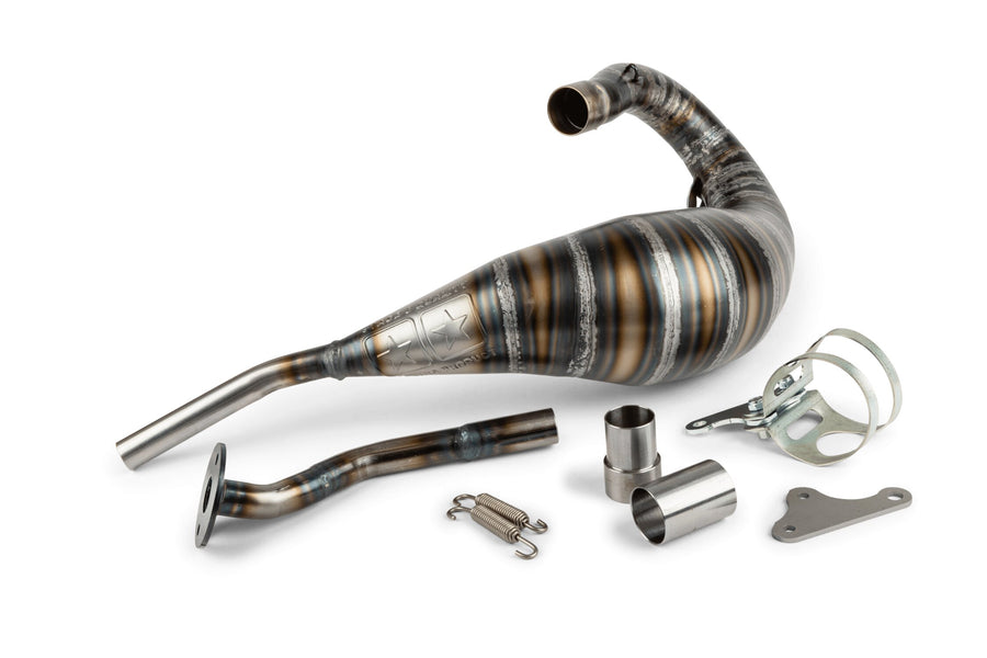 Beta RR Track 50 2T - Exhaust 80 - 90cc CNC black