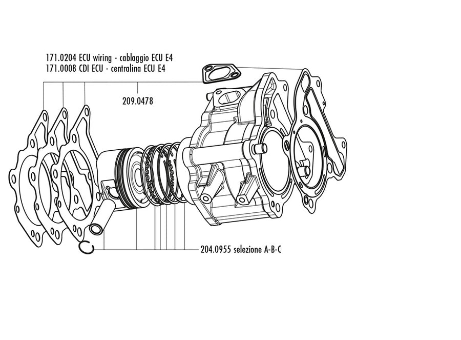 Piaggio Medley 125 IE S ABS [2019-2025] - Zylinder Kit