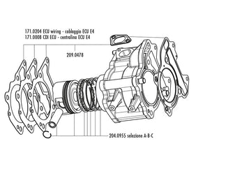 Piaggio Medley 125 IE Special Edition ABS [2019-2020] - Zylinder Kit