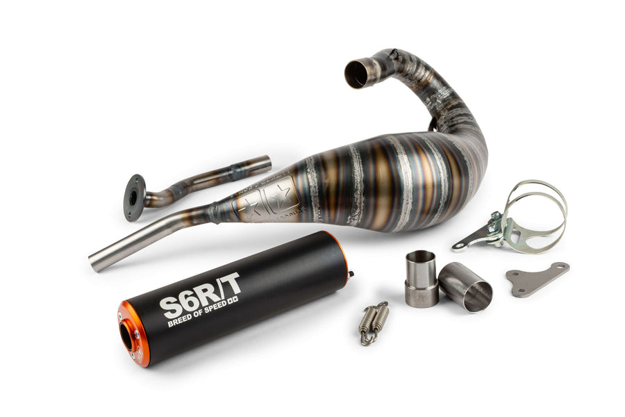 Beta RR Track 50 2T - Scarico 80 - 90cc CNC arancione / nero
