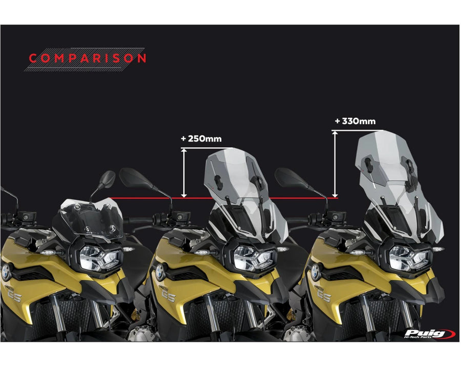 BMW F 800 GS [2025] – Verstellbare Scheibe – Stark getönt
