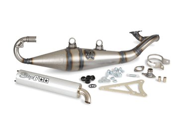 MBK Nitro Naked 50 2T LC [2014–] - Auspuff Pro Replica MK2 Alu