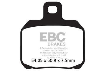 aprilia rsv 1000 rr factory [EBC] – Semi-sintered Vee brake pads
