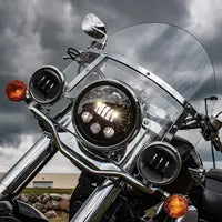 Harley-Davidson FLHTC 1340 Electra Glide Classic [1983-1985, 1989] - 4-1/2" LED fog lights - picture 6