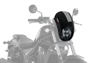 HONDA CMX 500 REBEL SE [2024] – ALU Frontplatte – Silber