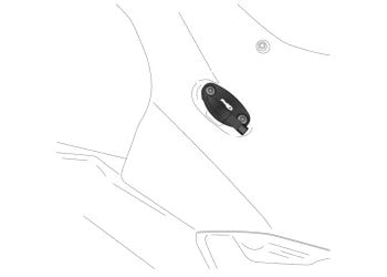 YAMAHA YZF-R9 [2025] – Mounting bracket for the turn signal on the fairing