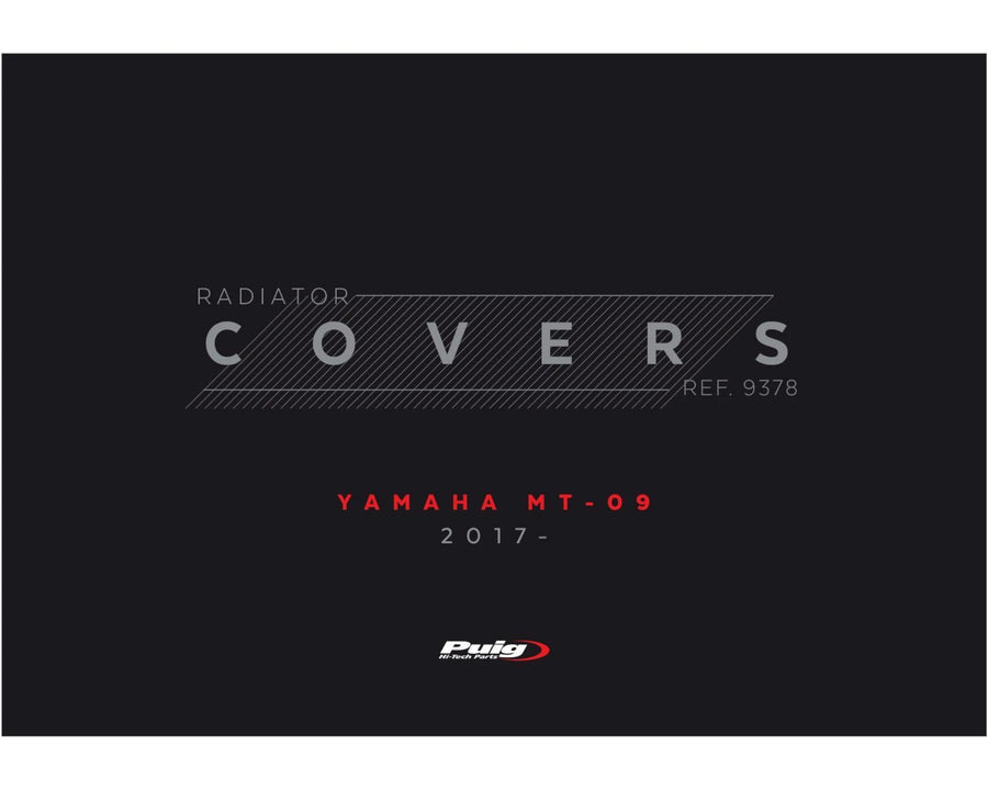 YAMAHA MT-09 SP [2020] – Tappo radiatore – Nero opaco