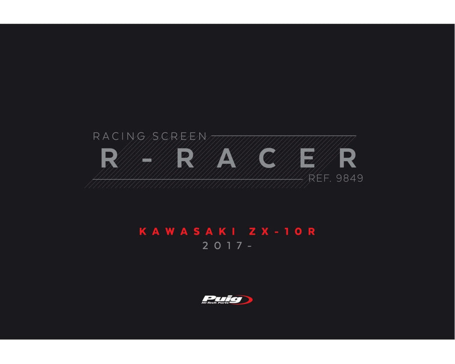 KAWASAKI ZX-10RR NINJA PERFORMANCE [2018] – Cupolino R-Racer – Colorato