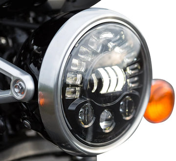 Triumph Bonneville 900 T 100 ABS [2020, 2022-2023] - kit adattatore faro - immagine 2