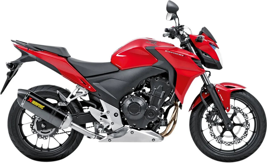 honda cb 500 [AKRAPOVIC] – Silenziatore slip-on in fibra di carbonio