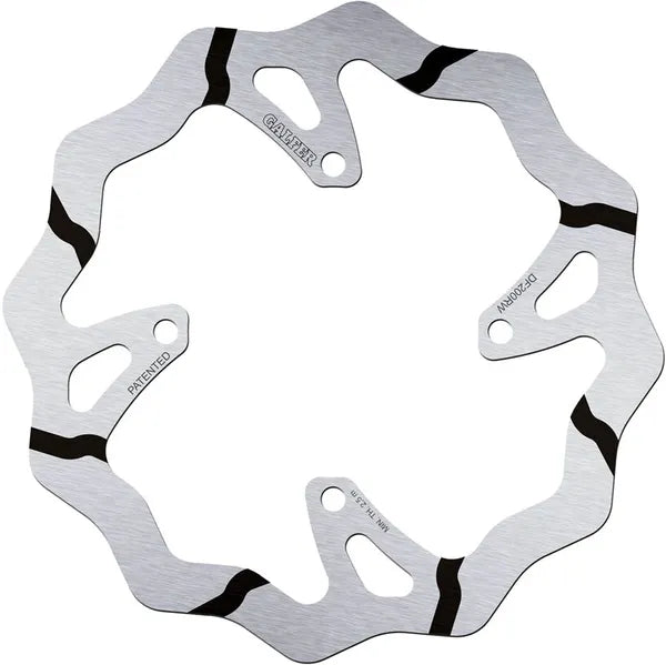 Kawasaki Klx 450 R [2012-2013, 2017-2018, 2019-2024] - BRAKE DISC FIXED WAVE GROOVED OVERSIZE – Picture 3