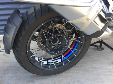BMW R 1200 GS ADVENTURE [2018] – GS Sticker Bögen – Schwarz - 0