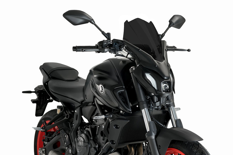 YAMAHA MT-07 [ab 2021] - PUIG New Generation Touring Windschild | Stark getönt | PUIG 20619F