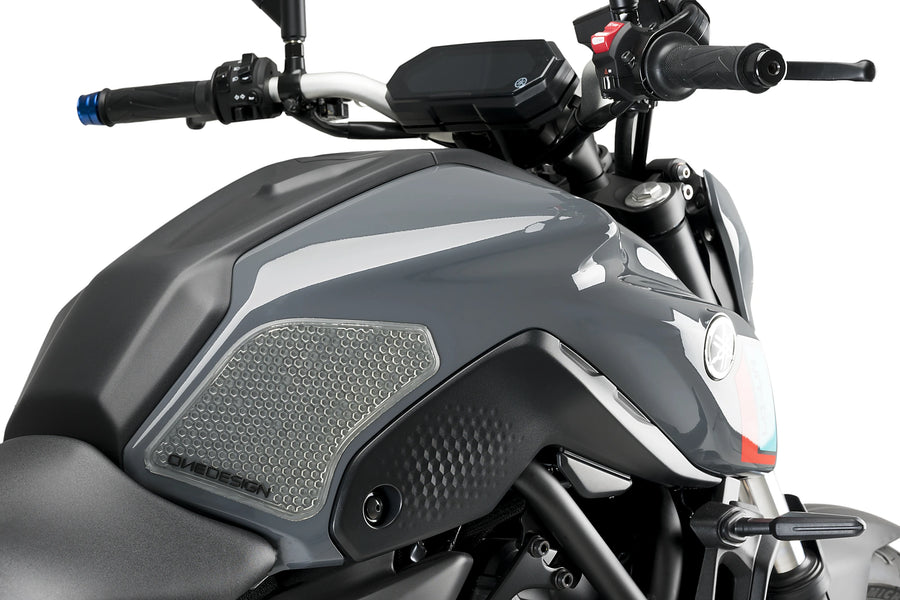 YAMAHA MT-07 [2023] - Seitliche Tankprotektoren | Klar | PUIG 20739W