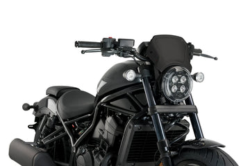 HONDA CMX 1100 REBEL DCT [2025] – frontalino in ALU – nero - 0
