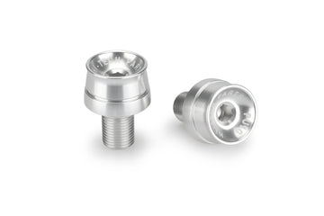 APRILIA TUONO 457 [2025] – Handlebar Ends Speed – Silver - 0