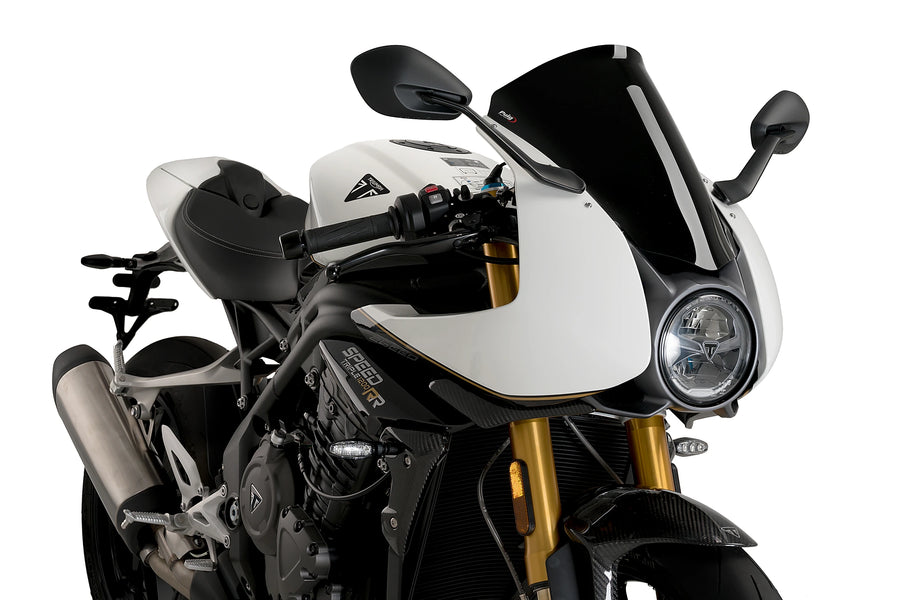 TRIUMPH SPEED TRIPLE 1200 RR [2025] - R-Racer Scheibe | Schwarz | PUIG 21262N
