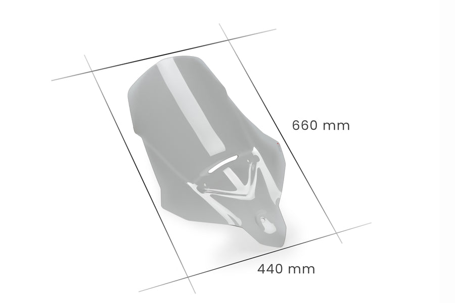 TRIUMPH TIGER SPORT 660 [2025] – touring screen – transparent