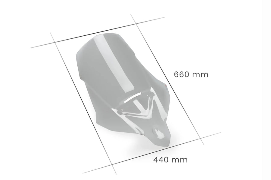TRIUMPH TIGER SPORT 660 [2025] – touring screen – transparent