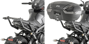 Yamaha MT 09 [GIVI] - Topcase Träger für MONOKEY® oder MONOLOCK® Koffer zu montieren mit der MONOKEY® Platte M5