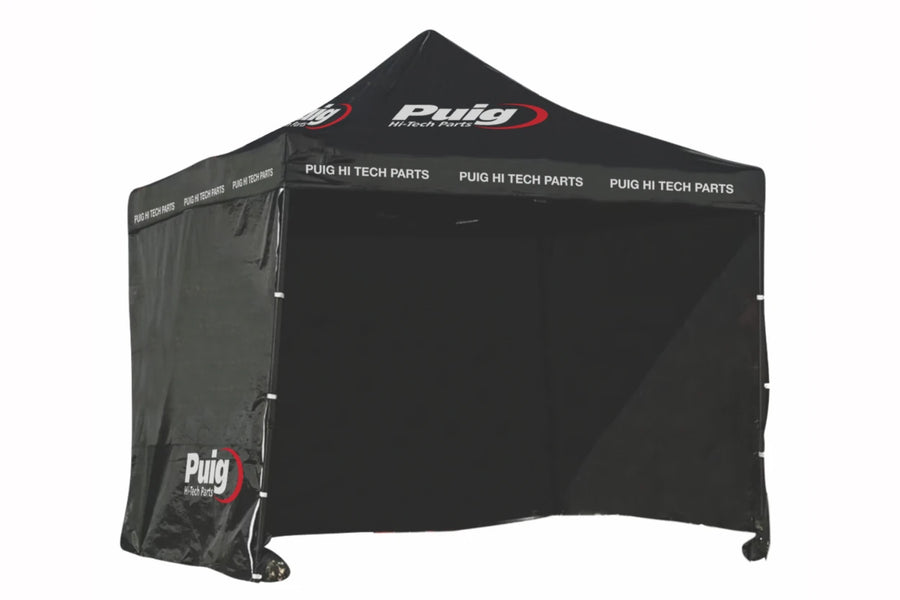 UNIVERSAL UNIVERSAL UNIVERSAL – Puig Hi-Tech Parts folding tent – Black