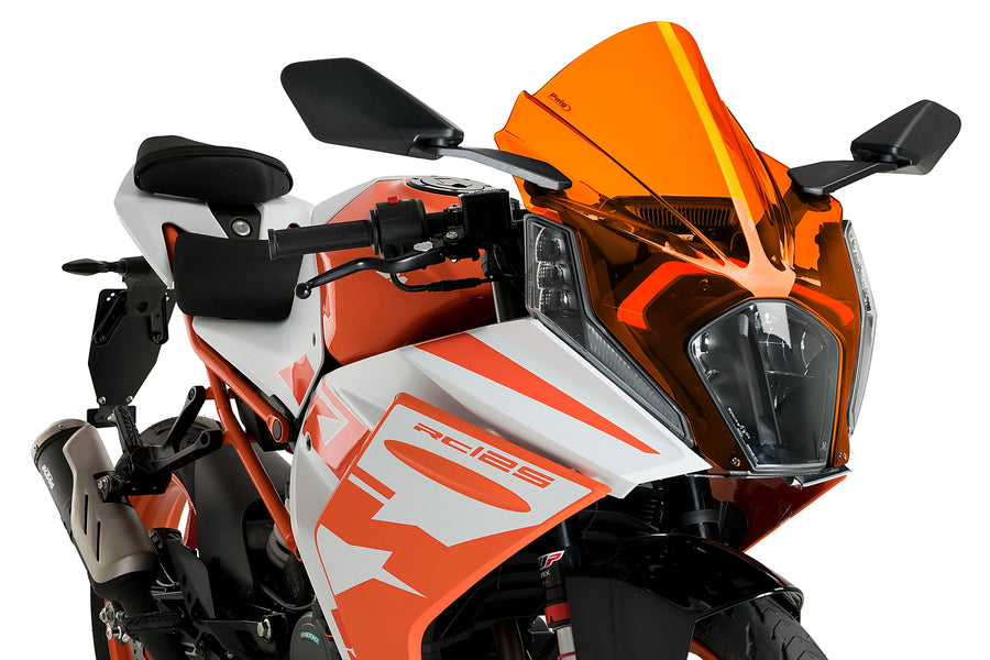 KTM RC 390 [2025] - PUIG Z-Racing Scheibe | Orange | PUIG 21476T
