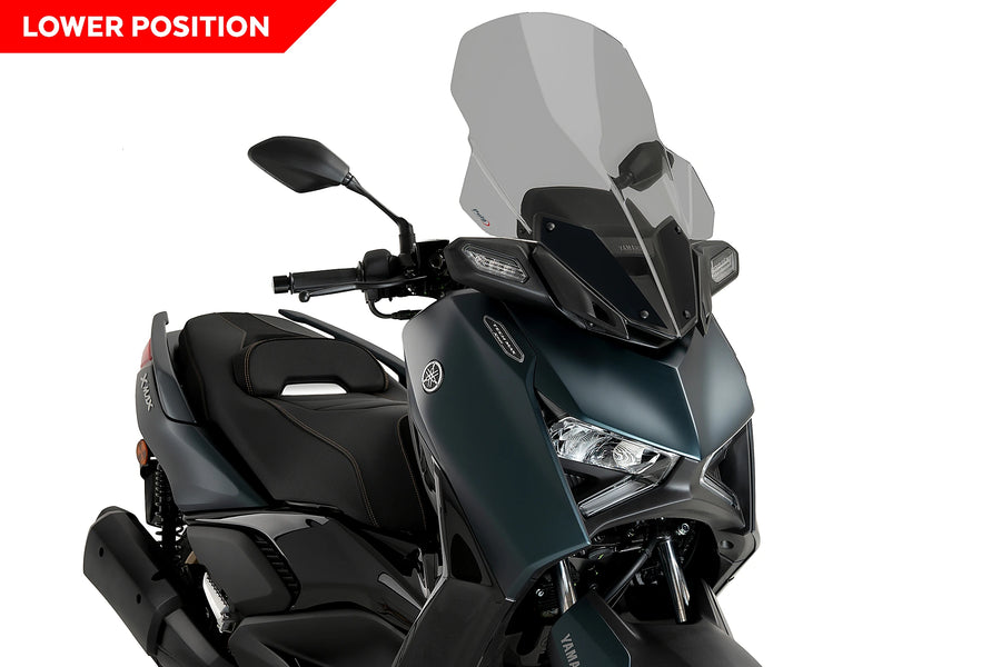 YAMAHA X-MAX 300 TECH MAX + [2024] - V-Tech Line Touring Windschutzscheibe | Getönt | PUIG 21745H