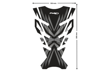 KTM RC 390 [2025] – Protezione serbatoio Challenge – Grigio - 0
