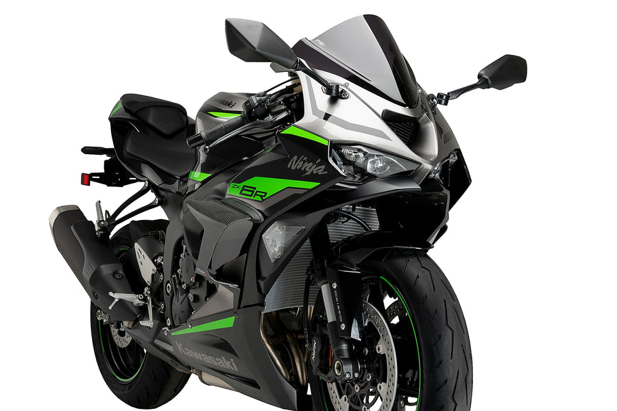 KAWASAKI ZX-6R NINJA [2025] - Race Side Spoiler | Carbon-Optik | PUIG 21858C