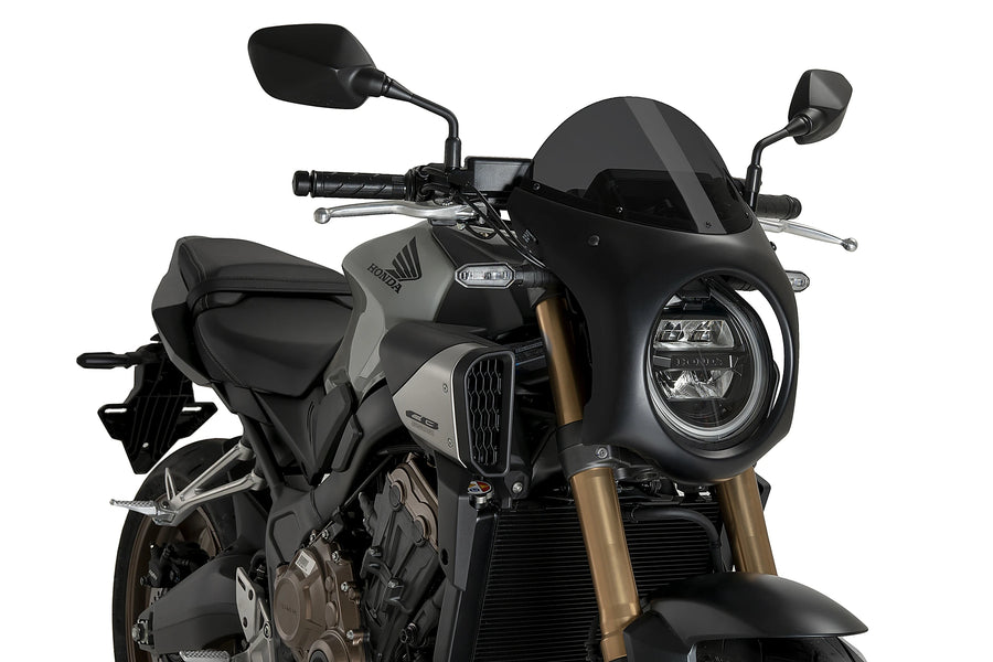HONDA CB 650 R NEO SPORTS CAFE [2025] - Retro-Verkleidungscheibe | Stark getönt | PUIG 21961F