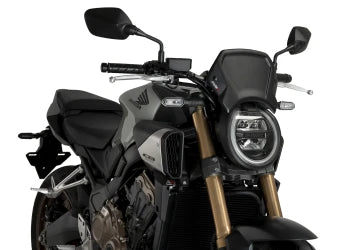 HONDA CB 650 R NEO SPORTS CAFE [2025] – Retro-Verkleidungscheibe – Schwarz
