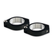 CNC Schellen-Set – 2 Schellen, Ø 54mm, Alu, schwarz