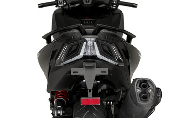 KYMCO AK550 PREMIUM 2024 - License plate holder | Black | PUIG 22164N
