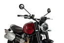 TRIUMPH SCRAMBLER 1200X [2025] – ALU Frontplatte – Silber-8