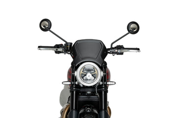TRIUMPH SCRAMBLER 1200X [2025] – frontalino in ALU – nero