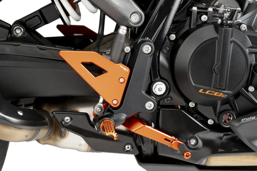 KTM 990 DUKE R [2025] – Fersenplatten – Schwarz